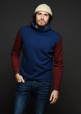 Tommy hoodie blue bordeaux