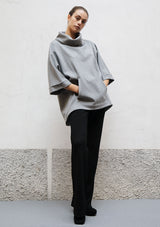 Ease cashmere cape