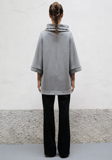 Ease cashmere cape