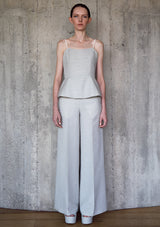 Strap plissé top