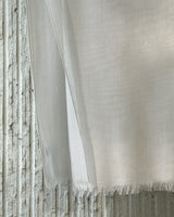 Air cashmere stole pearl-grey grigio