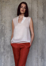 Balloon white nettle shirts