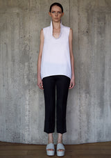 Balloon white cotton shirts