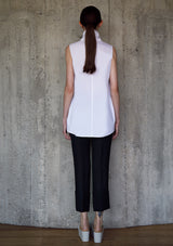Balloon white cotton shirts