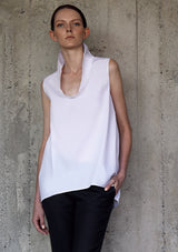 Balloon white cotton shirts