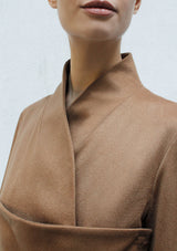 Han cover cashmere coat