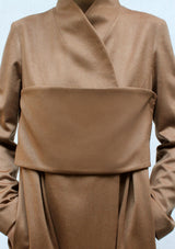Han cover cashmere coat