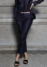 Cuff bamboo trousers