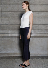 Cuff bamboo trousers