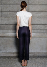 Cuff bamboo trousers