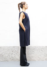 Double wool gilet