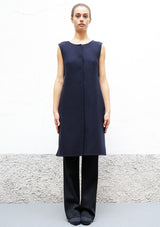 Double wool gilet