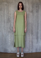 Double long dress