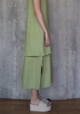 Double long dress