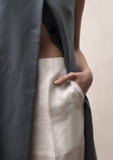 Flared nettle trousers