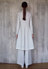 Han plissé trench coat