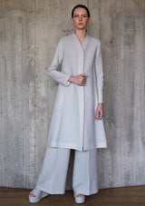 Han plissé trench coat