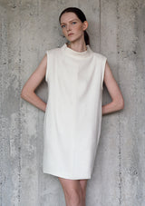 High collar shirts dress