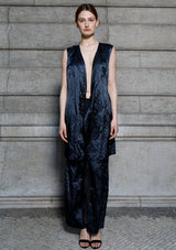 Plat lurex trousers