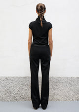 Plat jersey trousers
