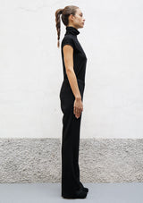 Plat jersey trousers