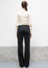 Plat jersey trousers