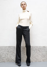 Plat jersey trousers