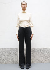Plat jersey trousers