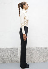 Plat jersey trousers