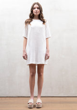 JunoMilano-rib-linen-ivory-dress