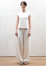 Round neck  jersey top