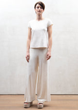Round neck  jersey top