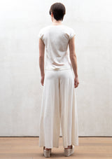 Round neck  jersey top