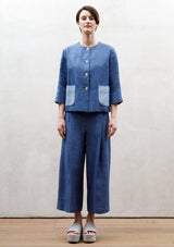 Shirts blue jacket