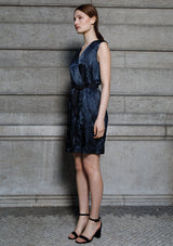 Y lurex dress coat
