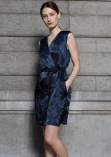 Y lurex dress coat