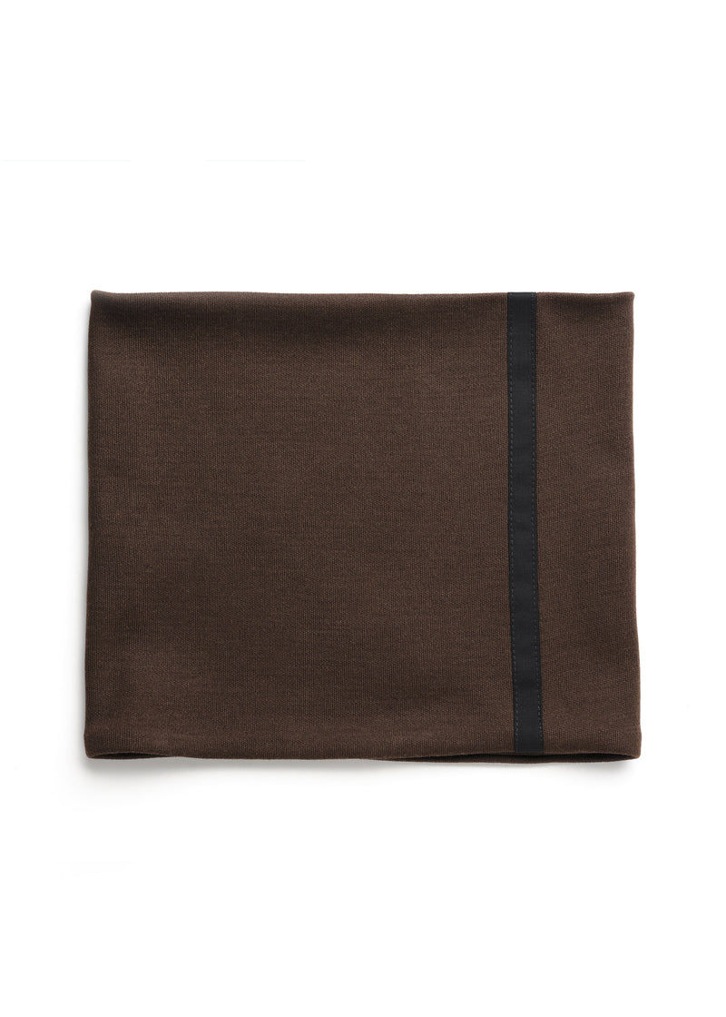 Dash wool neckgaiter brown