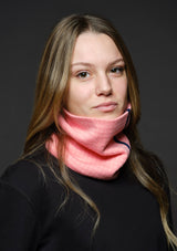 Dash wool neckgaiter pink