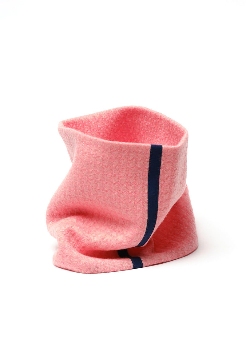 Dash wool neckgaiter pink