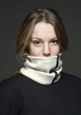 Dash wool neckgaiter off-white