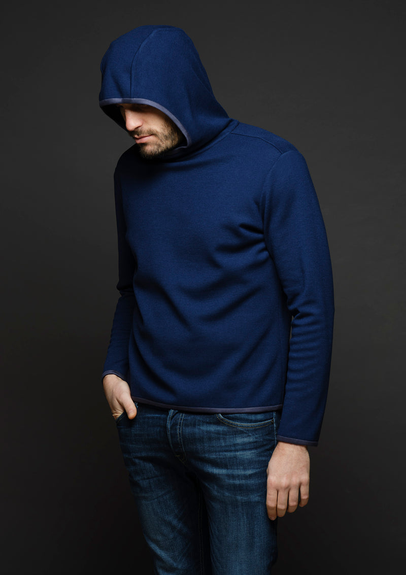 Tommy hoodie cobalt blue