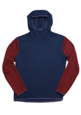 Tommy hoodie blue bordeaux