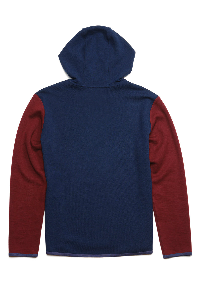 Tommy hoodie blue bordeaux