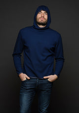 Tommy hoodie cobalt blue