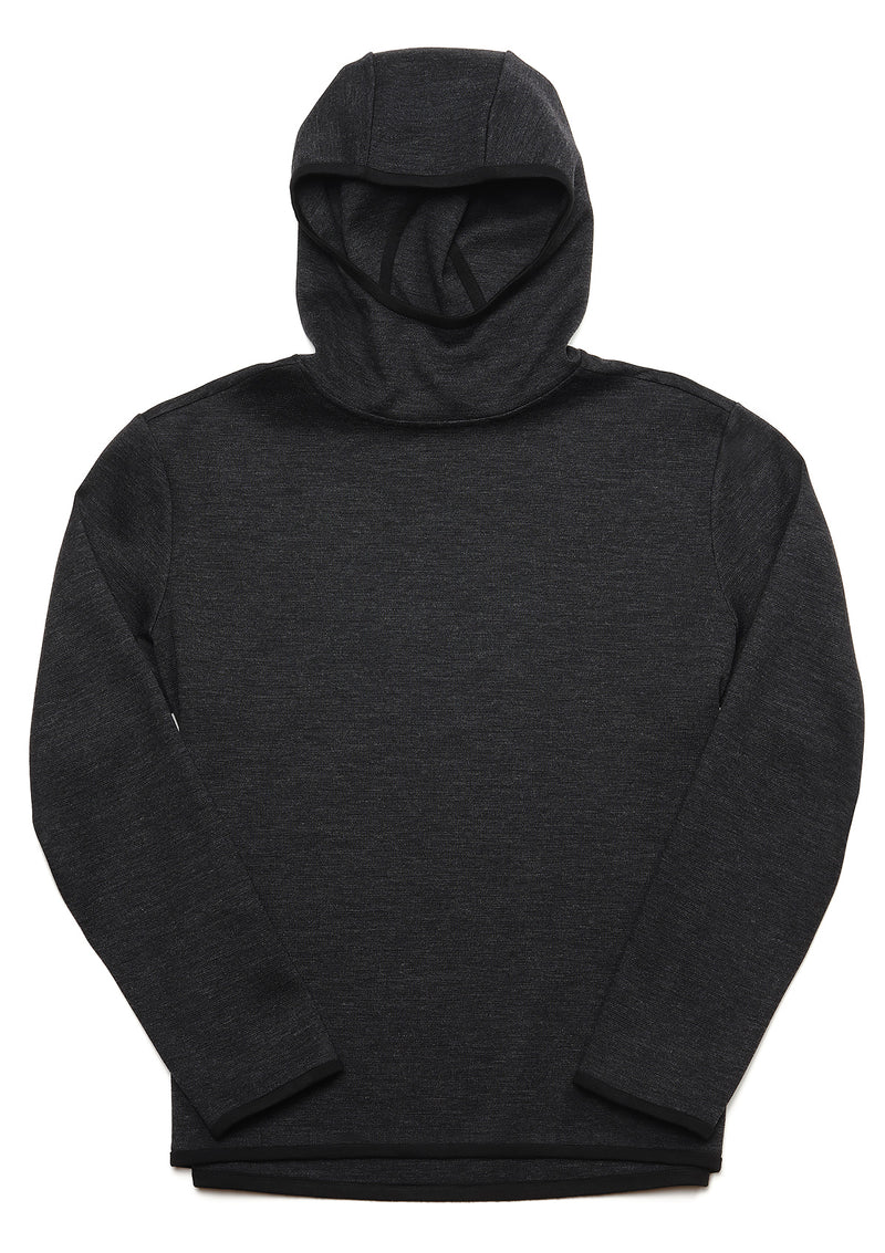 Tommy hoodie grey mélange