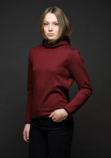 Virgi hoodie bordeaux