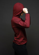 Virgi hoodie bordeaux