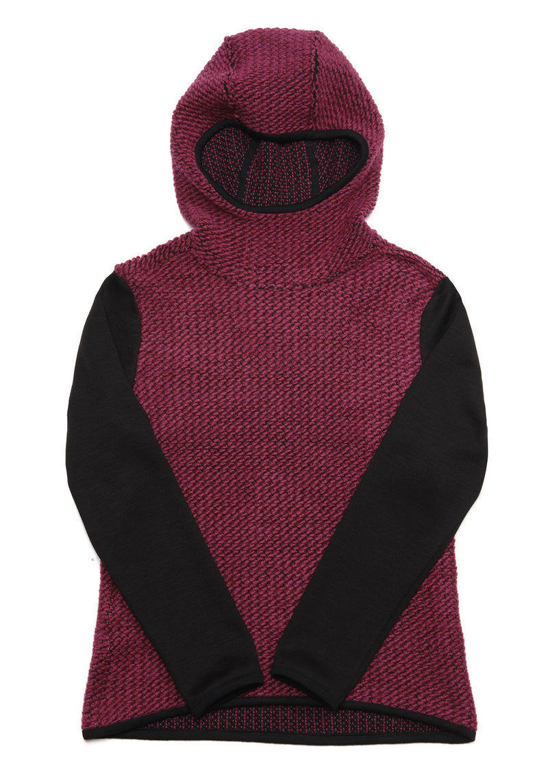 Virgi hoodie magenta