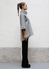 Ease cashmere cape