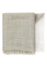 Air cashmere voil scarf beige melange